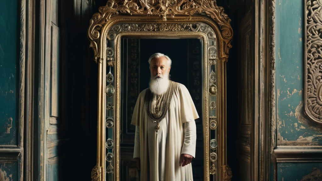 古い鏡に映る前世の記憶