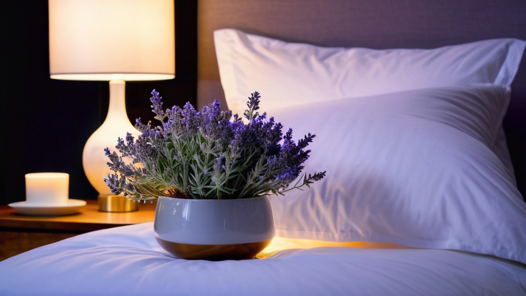 心地よい安眠環境のベッドルーム