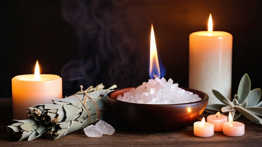 セージの浄化とスピリチュアルアイテム