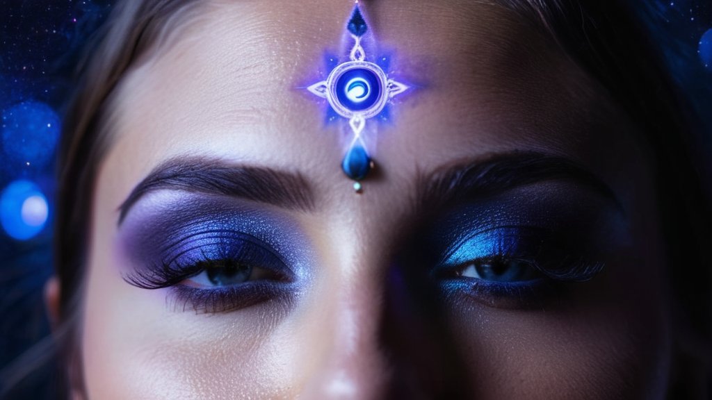 眉間に輝く第三の目